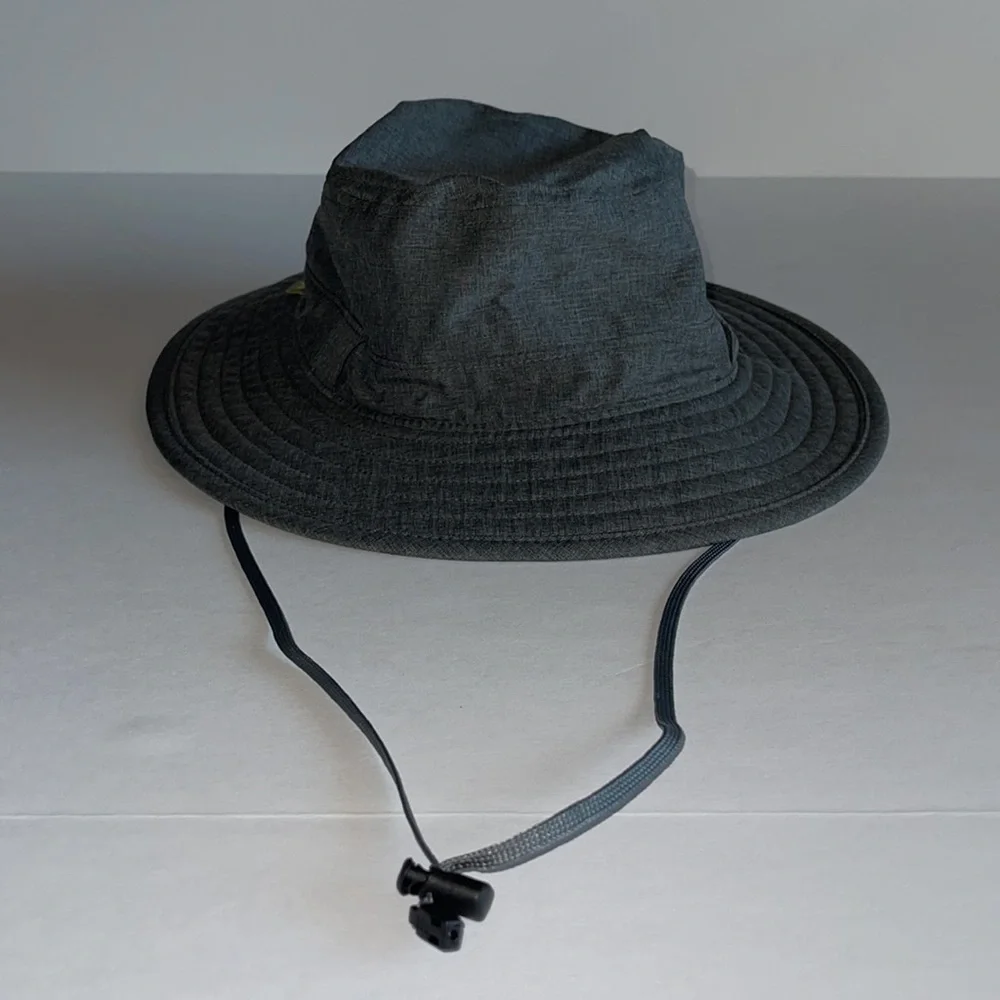Solar Escape Gray Outdoor Hiking/Walking Drawstring Hat